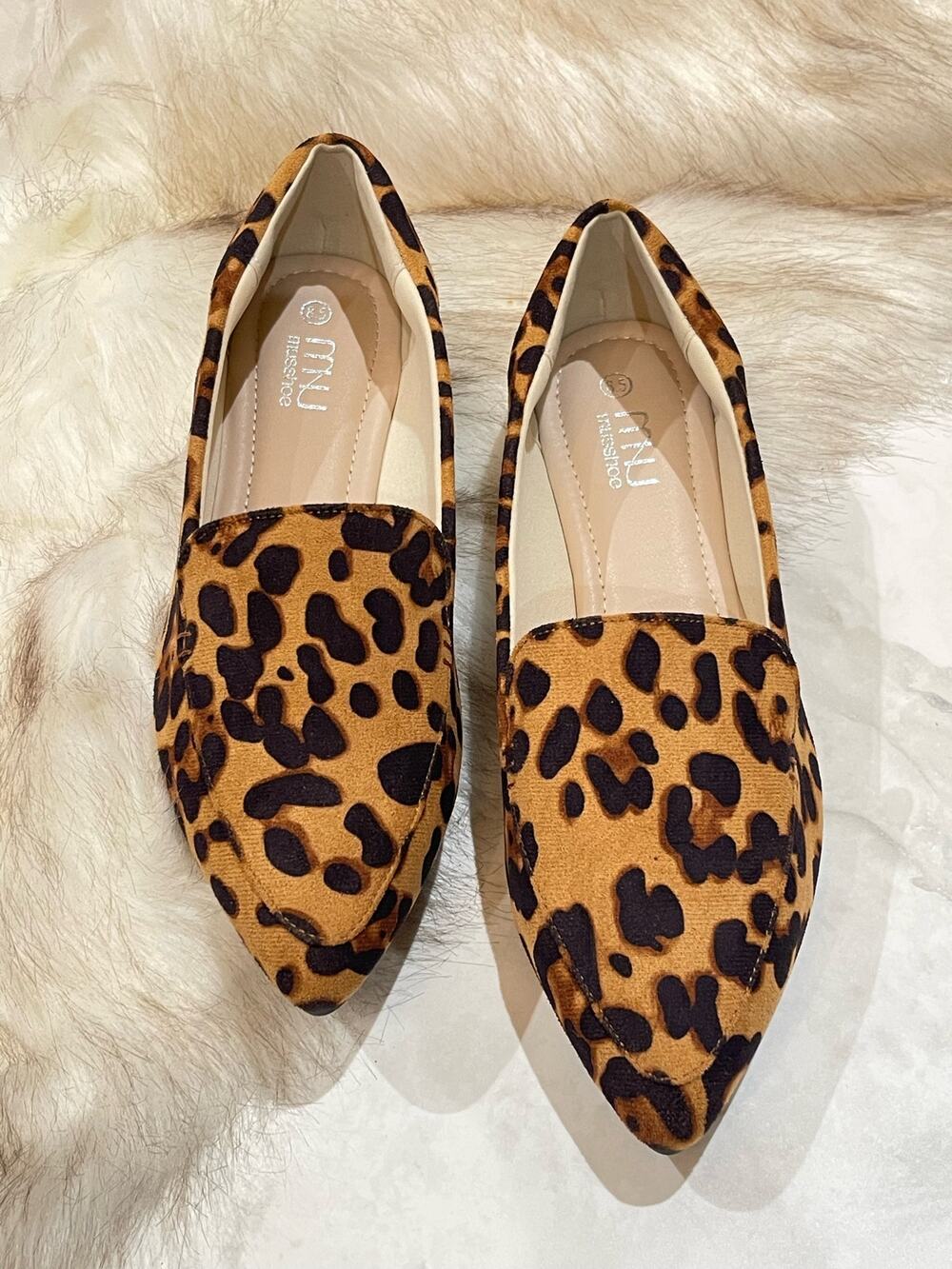 MUSSHOE Flats Shoes Women Comfortable Round Toe Memory Foam 8.5